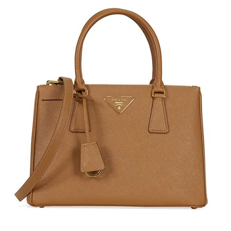 prada 1ba863 caramel replica|Prada Small Lux Double Zip Saffiano Leather Tote .